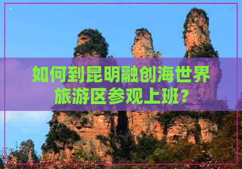 如何到昆明融创海世界旅游区参观上班？