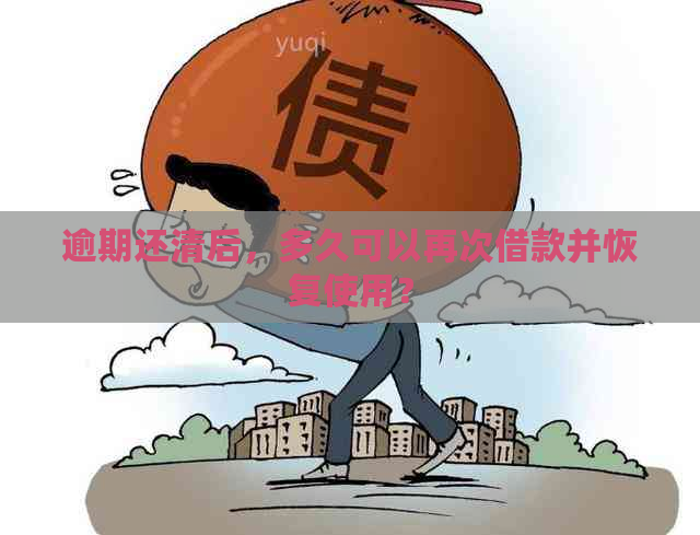 逾期还清后，多久可以再次借款并恢复使用？