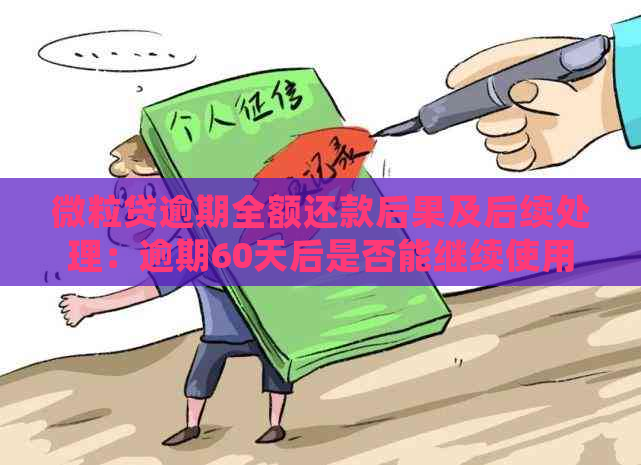 微粒贷逾期全额还款后果及后续处理：逾期60天后是否能继续使用？