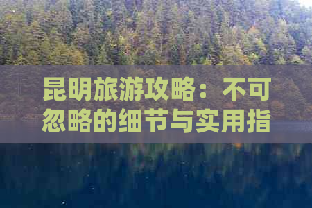 昆明旅游攻略：不可忽略的细节与实用指南