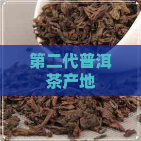 第二代普洱茶产地