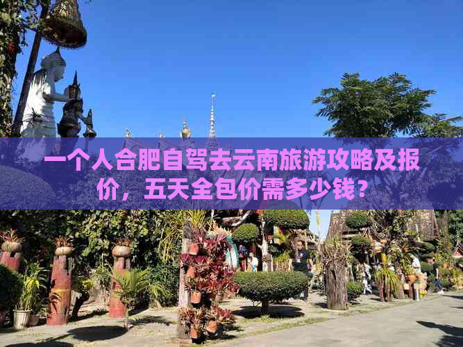 一个人合肥自驾去云南旅游攻略及报价，五天全包价需多少钱？