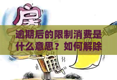 逾期后的限制消费是什么意思？如何解除？