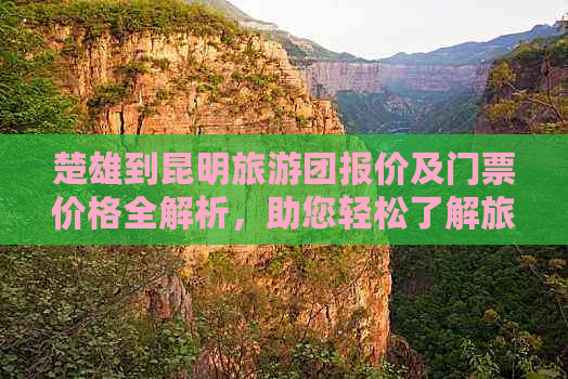 楚雄到昆明旅游团报价及门票价格全解析，助您轻松了解旅游费用！