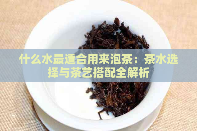 什么水最适合用来泡茶：茶水选择与茶艺搭配全解析