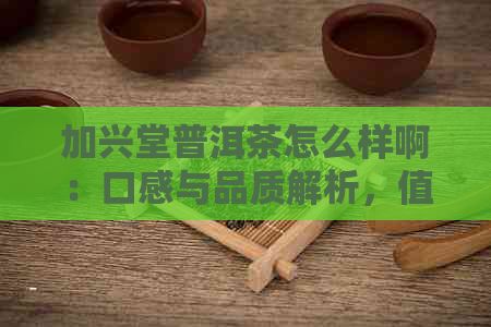 加兴堂普洱茶怎么样啊：口感与品质解析，值得购买吗？