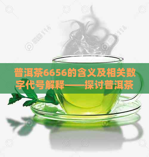 普洱茶6656的含义及相关数字代号解释——探讨普洱茶中不同编号背后的意义。