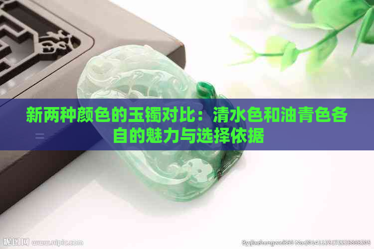 新两种颜色的玉镯对比：清水色和油青色各自的魅力与选择依据