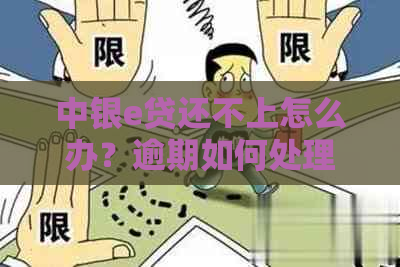 中银e贷还不上怎么办？逾期如何处理？