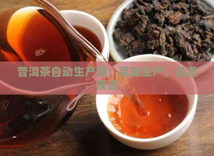 普洱茶自动生产线：高效生产，品质保证