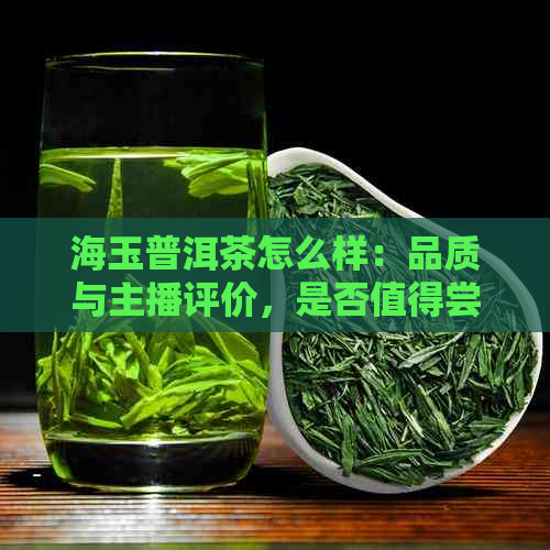 海玉普洱茶怎么样：品质与主播评价，是否值得尝试？