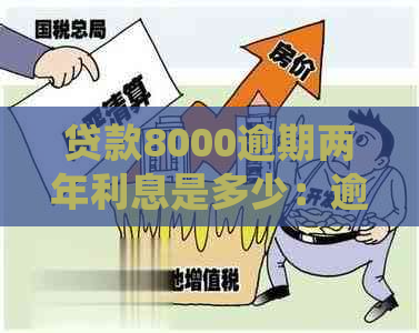 贷款8000逾期两年利息是多少：逾期两年的8000贷款利息总览与处理方式