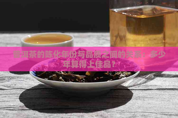 普洱茶的陈化年份与品质之间的关系：多少年算得上佳品？