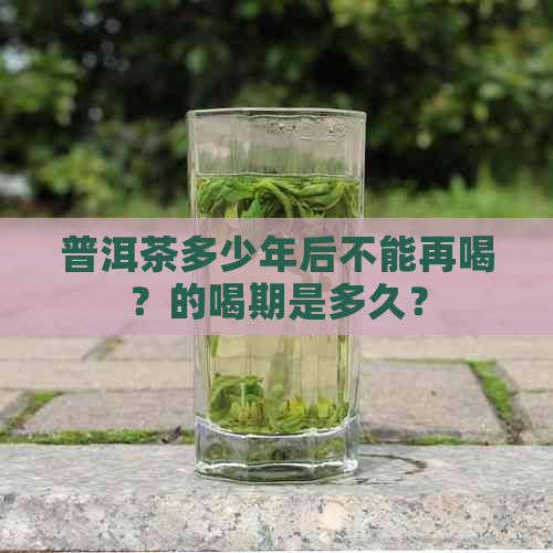 普洱茶多少年后不能再喝？的喝期是多久？