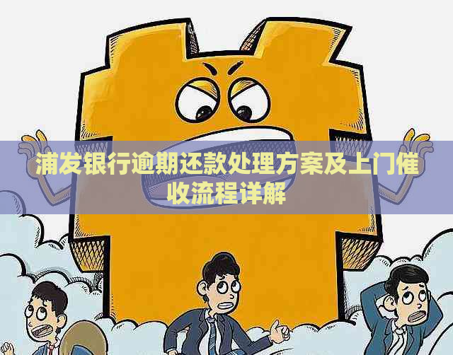 浦发银行逾期还款处理方案及上门流程详解