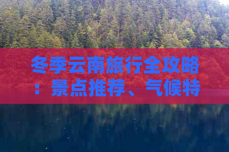 冬季云南旅行全攻略：景点推荐、气候特点、行程规划及必备物品一览