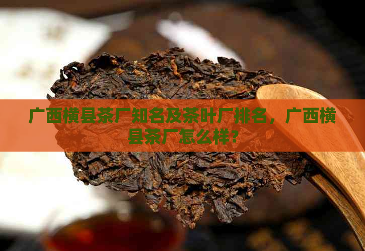 广西横县茶厂知名及茶叶厂排名，广西横县茶厂怎么样？