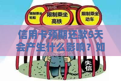 信用卡预期还款5天会产生什么影响？如何应对这种情况并避免信用损失？