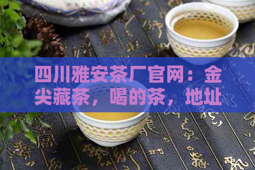 四川雅安茶厂官网：金尖藏茶，喝的茶，地址电话一应俱全