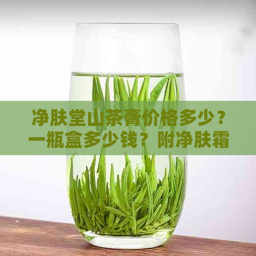 净肤堂山茶膏价格多少？一瓶盒多少钱？附净肤霜价格表。