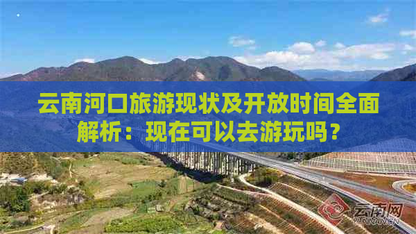 云南河口旅游现状及开放时间全面解析：现在可以去游玩吗？