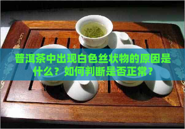 普洱茶中出现白色丝状物的原因是什么？如何判断是否正常？