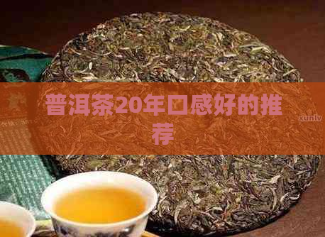 普洱茶20年口感好的推荐