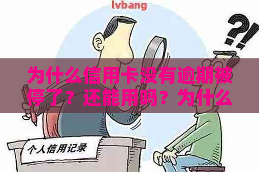 为什么信用卡没有逾期被停了？还能用吗？为什么会降额、冻结或核销？