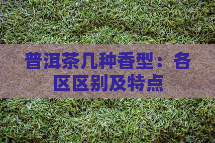 普洱茶几种香型：各区区别及特点