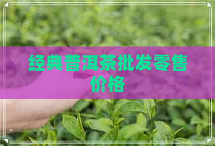 经典普洱茶批发零售价格