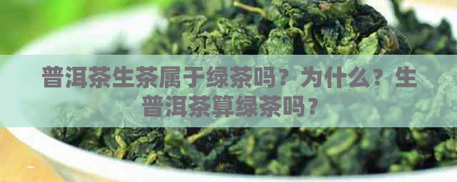 普洱茶生茶属于绿茶吗？为什么？生普洱茶算绿茶吗？