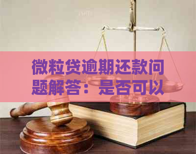 微粒贷逾期还款问题解答：是否可以逾期一次及如何处理？