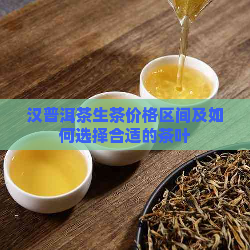 汉普洱茶生茶价格区间及如何选择合适的茶叶