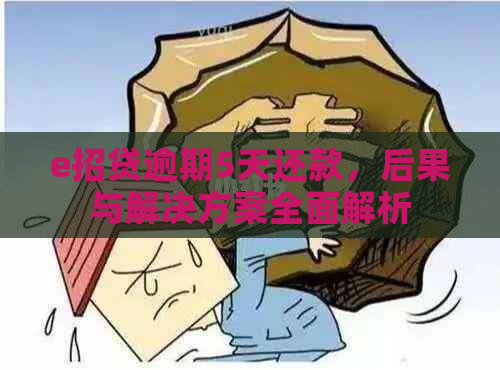 e招贷逾期5天还款，后果与解决方案全面解析