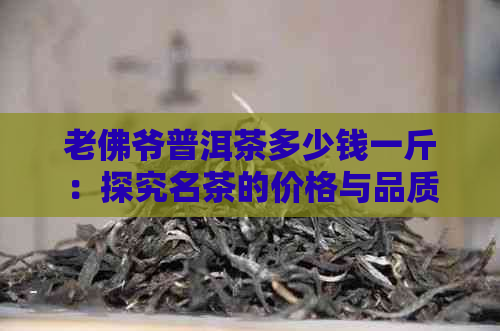 老佛爷普洱茶多少钱一斤：探究名茶的价格与品质