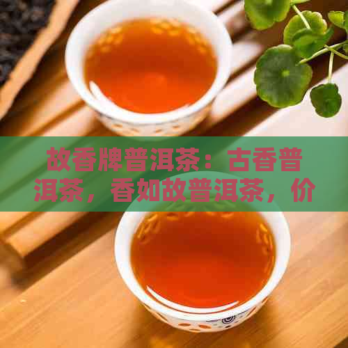 故香牌普洱茶：古香普洱茶，香如故普洱茶，价格查询