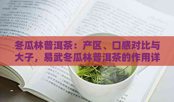 冬瓜林普洱茶：产区、口感对比与大子，易武冬瓜林普洱茶的作用详解