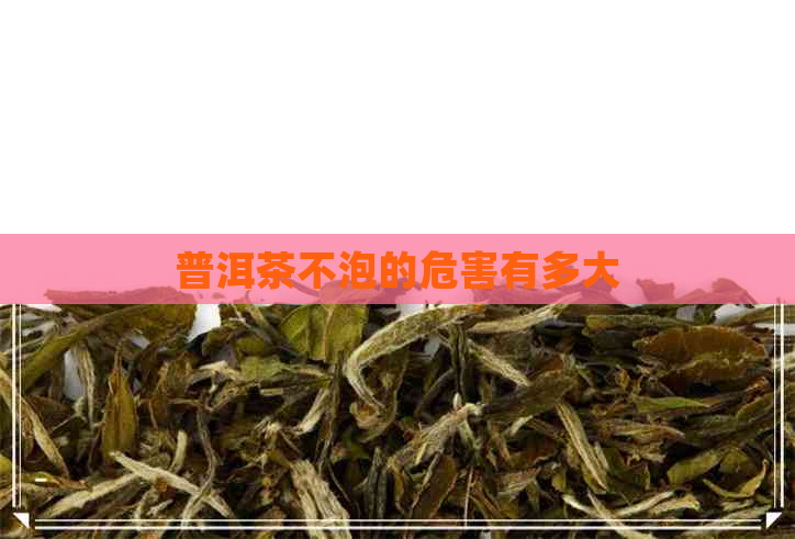 普洱茶不泡的危害有多大