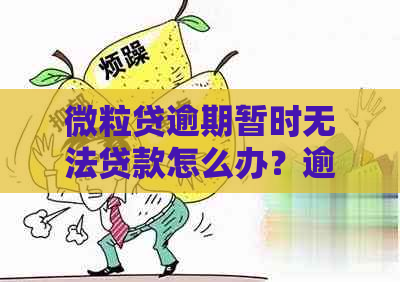 微粒贷逾期暂时无法贷款怎么办？逾期后如何处理和解决办法