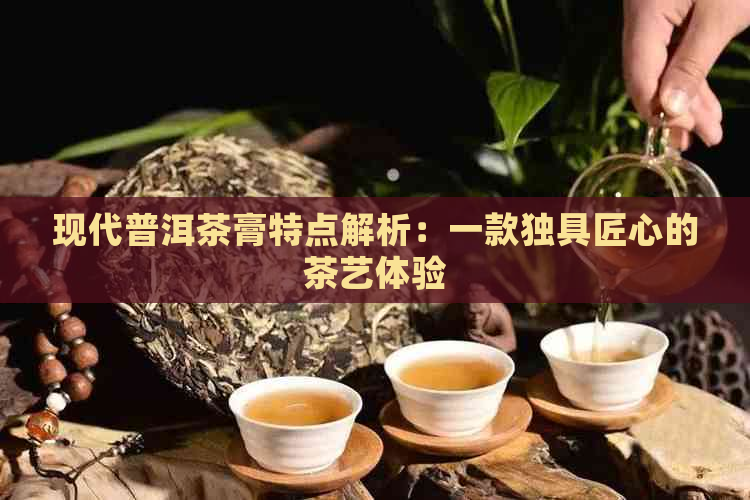 现代普洱茶膏特点解析：一款独具匠心的茶艺体验