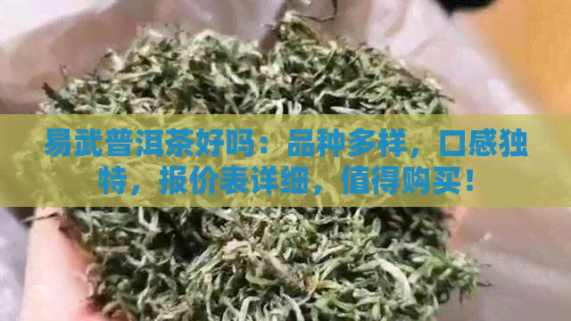 易武普洱茶好吗：品种多样，口感独特，报价表详细，值得购买！