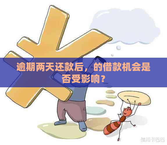 逾期两天还款后，的借款机会是否受影响？