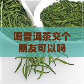 喝普洱茶交个朋友可以吗