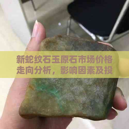 新蛇纹石玉原石市场价格走向分析，影响因素及投资前景探讨