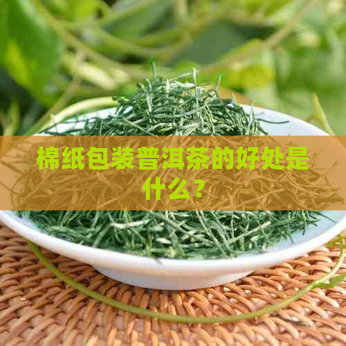 棉纸包装普洱茶的好处是什么？