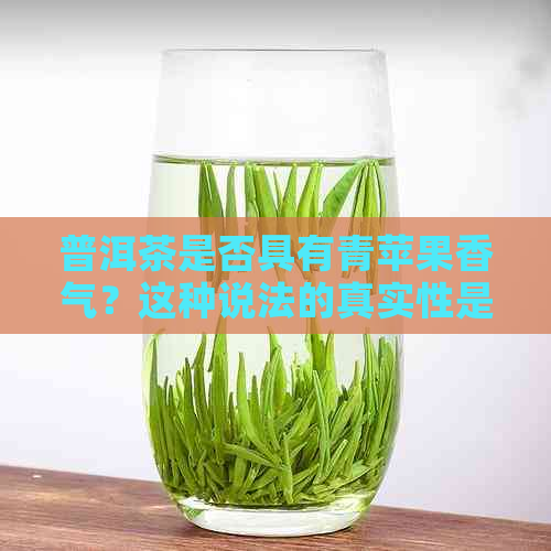 普洱茶是否具有青苹果香气？这种说法的真实性是什么？