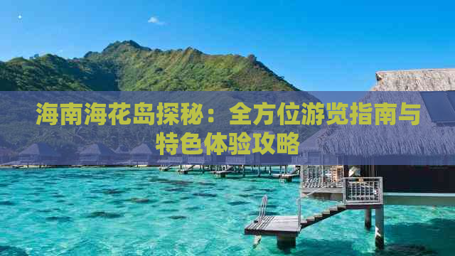 海南海花岛探秘：全方位游览指南与特色体验攻略