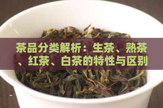 茶品分类解析：生茶、熟茶、红茶、白茶的特性与区别全解析