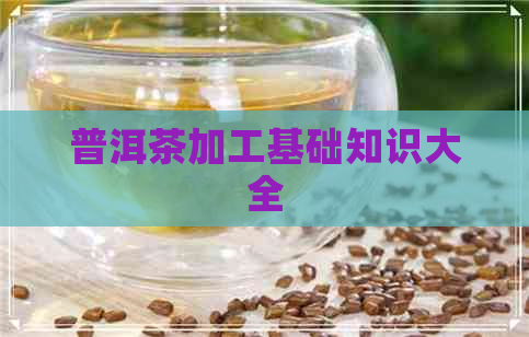 普洱茶加工基础知识大全