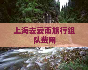 上海去云南旅行组队费用